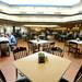 New tables and chairs furnish the cafeteria on the opening day of St. Joe's Market Cafe at St. Joseph Mercy Hospital in Ypsilanti, Mich. on Sept. 6, 2011. Angela J. Cesere | AnnArbor.com